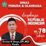 IMG-20230817-WA0103 Kepala Dinas Pemuda dan Olahraga Kabupaten Kepulauan Sangihe. Ernist H Unas, SPi. MSi